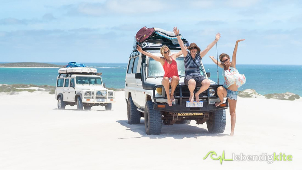 Dünen Lancelin 4WD fahren im Sand
